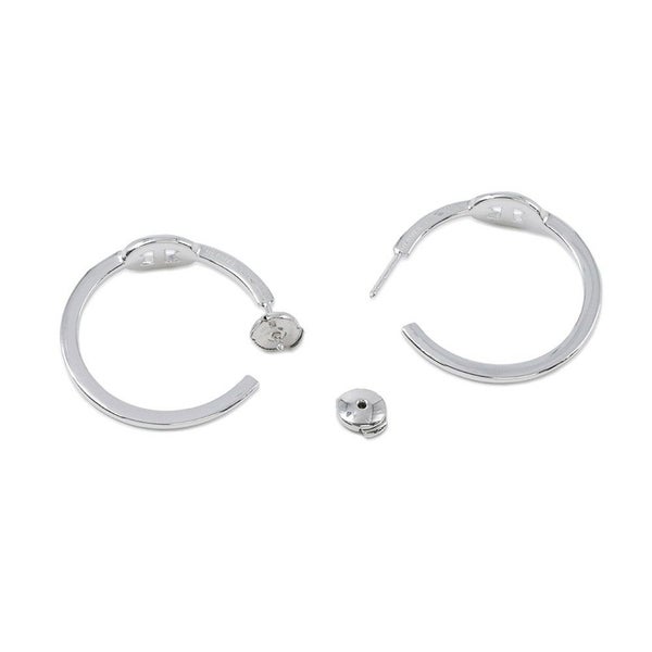 エルメス ピアス シェーヌダンクル アンシェネ フープ ピアス SV925シルバー HERMES ジュエリー