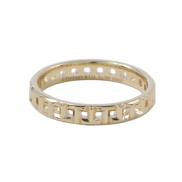ティファニー リング Tトゥルー ナローリング K18YGイエローゴールド リングサイズ約14号 62507845 Tiffany&Co. 指輪