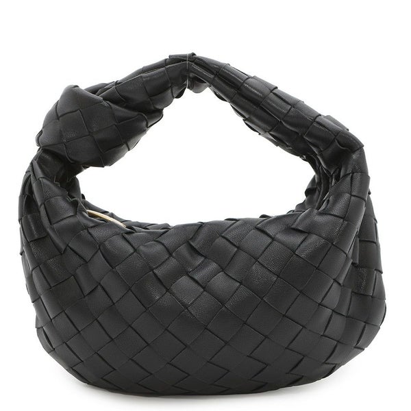 ボッテガヴェネタ ハンドバッグ ミニ ジョディ ラムスキン 651876 BOTTEGA VENETA バッグ イントレチャート 黒