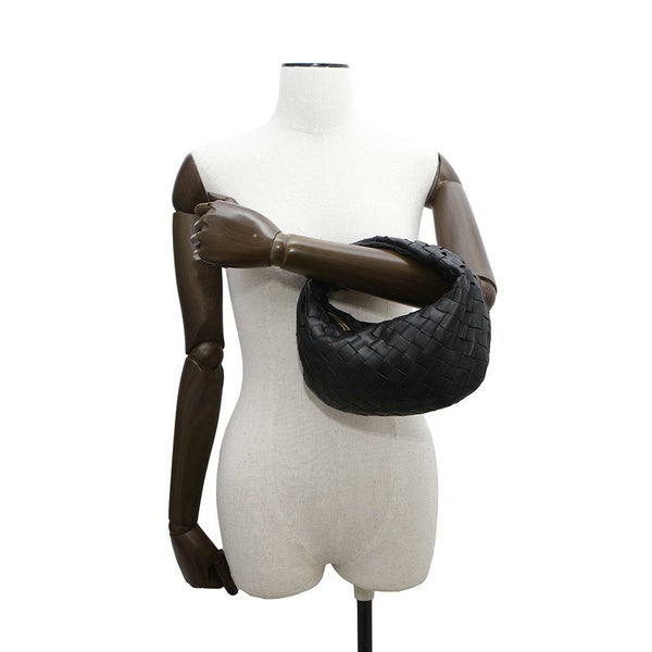 ボッテガヴェネタ ハンドバッグ ミニ ジョディ ラムスキン 651876 BOTTEGA VENETA バッグ イントレチャート 黒