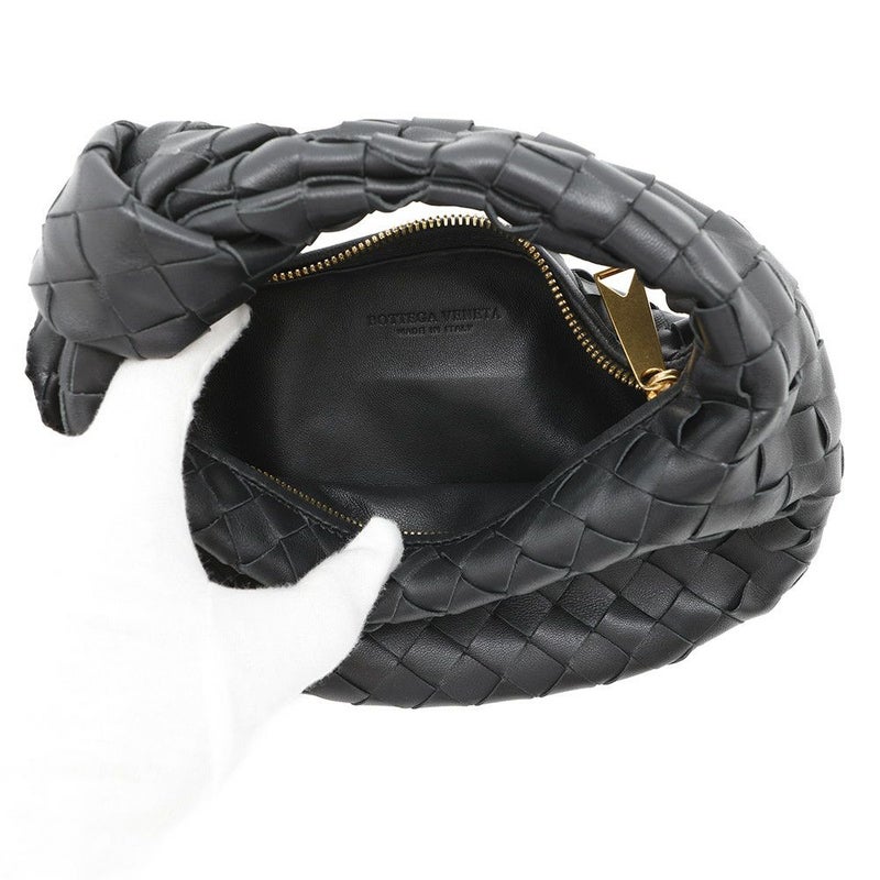 ボッテガヴェネタ ハンドバッグ ミニ ジョディ ラムスキン 651876 BOTTEGA VENETA バッグ イントレチャート 黒