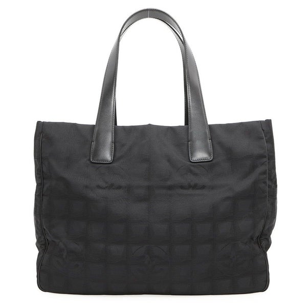 シャネル トートバッグ ニュートラベルライン トートMM ナイロン  A15991 CHANEL バッグ 黒