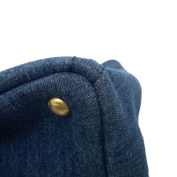 プラダ トートバッグ カナパ CANAPA デニム B2642B PRADA 2wayショルダーバッグ