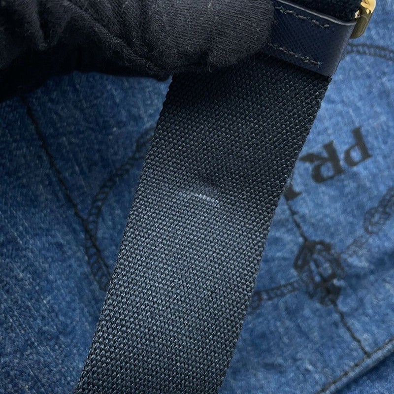 プラダ トートバッグ カナパ CANAPA デニム B2642B PRADA 2wayショルダーバッグ