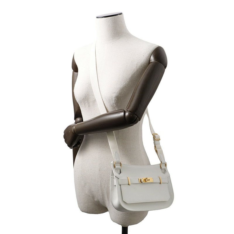 エルメス ジプシエール ミニ ニューホワイト/ゴールド金具 スイフト W刻印 HERMES バッグ 白