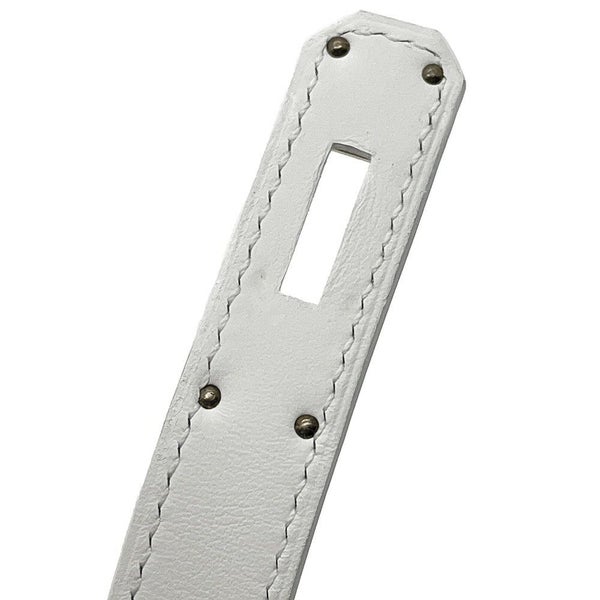 エルメス ジプシエール ミニ ニューホワイト/ゴールド金具 スイフト W刻印 HERMES バッグ 白