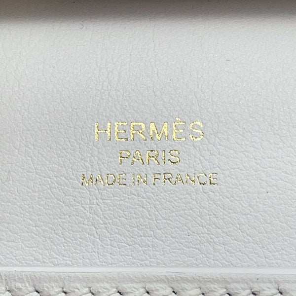 エルメス ジプシエール ミニ ニューホワイト/ゴールド金具 スイフト W刻印 HERMES バッグ 白