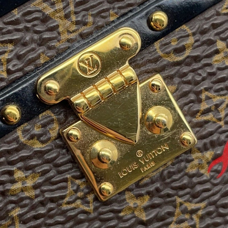 ルイヴィトン キーホルダー モノグラム バッグチャーム・プティット・マル M78618 LOUIS VUITTON ブラック 黒