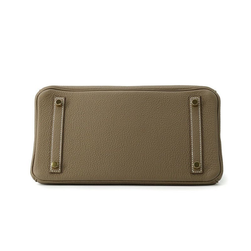 エルメス バーキン30 エトゥープ/ゴールド金具 トゴ W刻印 HERMES Birkin ハンドバッグ