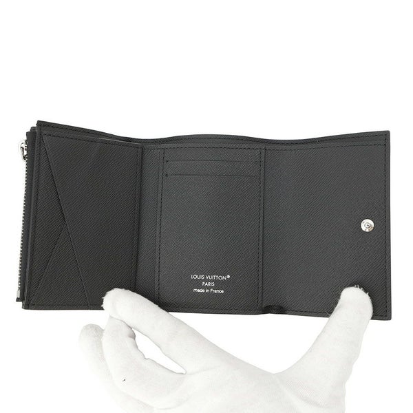 ルイヴィトン 三つ折り財布 モノグラム・エクリプス ヴィクター・ウォレット M12598 ヴィトン ブラック 黒