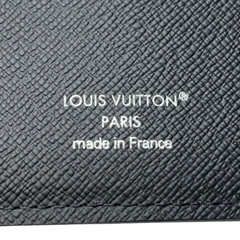 ルイヴィトン 三つ折り財布 モノグラム・エクリプス ヴィクター・ウォレット M12598 ヴィトン ブラック 黒