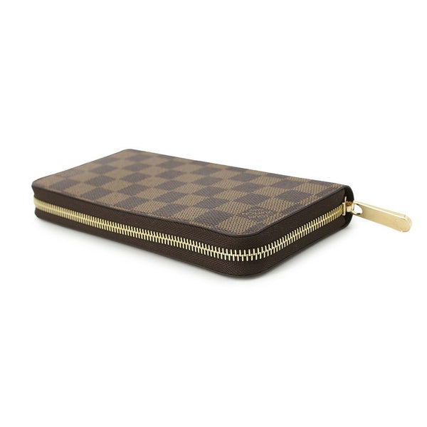 ルイヴィトン 長財布 ダミエ・エベヌ ジッピー・ウォレット N41661 LOUIS VUITTON ラウンドファスナー
