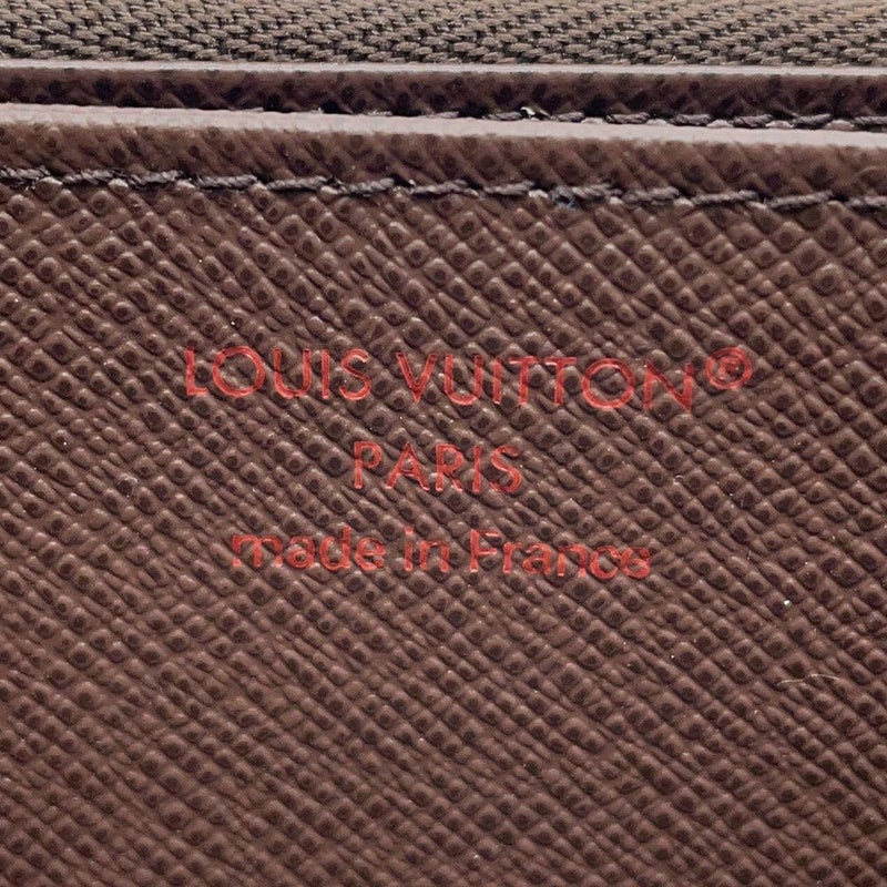 ルイヴィトン 長財布 ダミエ・エベヌ ジッピー・ウォレット N41661 LOUIS VUITTON ラウンドファスナー