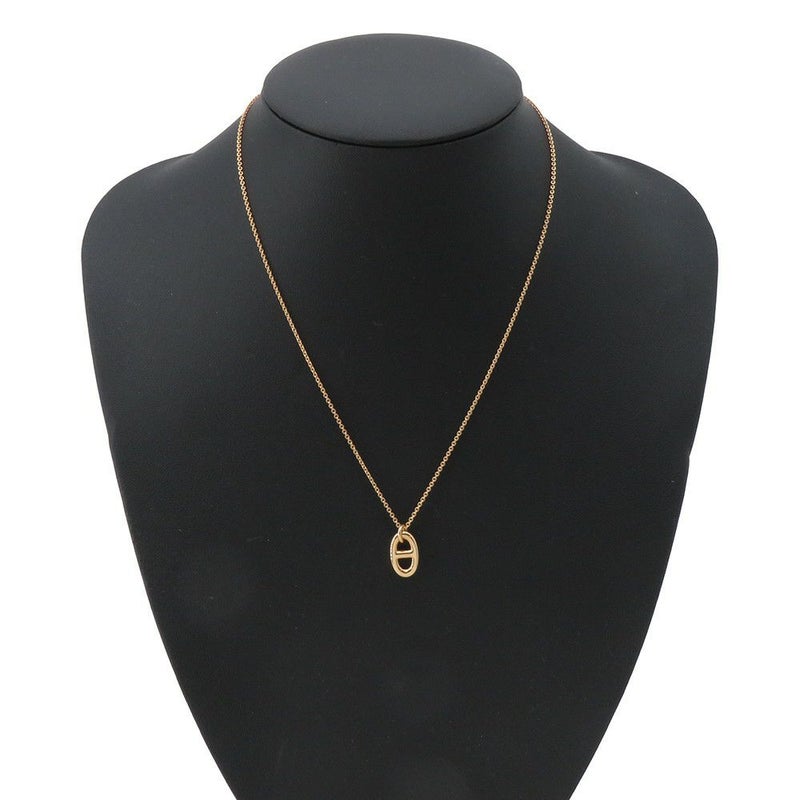 エルメス ネックレス シェーヌダンクル ファランドール PM K18PGピンクゴールド HERMES ジュエリー