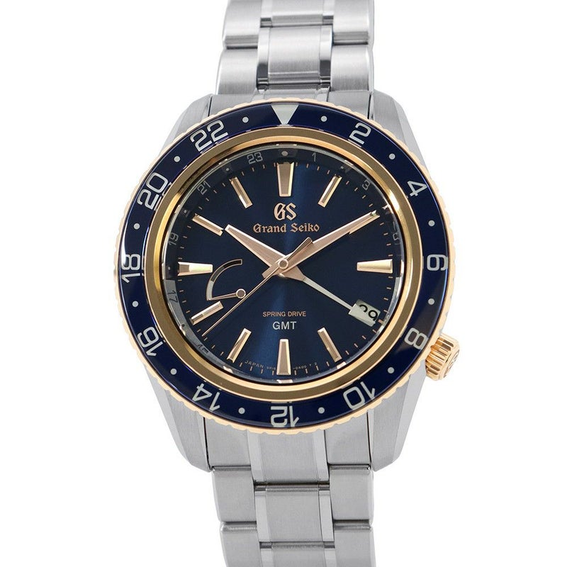 セイコー グランドセイコー スプリングドライブGMT 限定70本 SBGE286 SEIKO 腕時計 グリーン文字盤