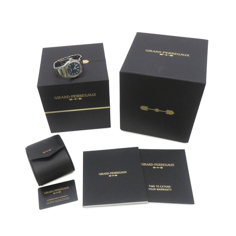 ジラールペルゴ ロレアート 81010-11-431-11A GIRARD-PERREGAUX 腕時計 ブルー文字盤