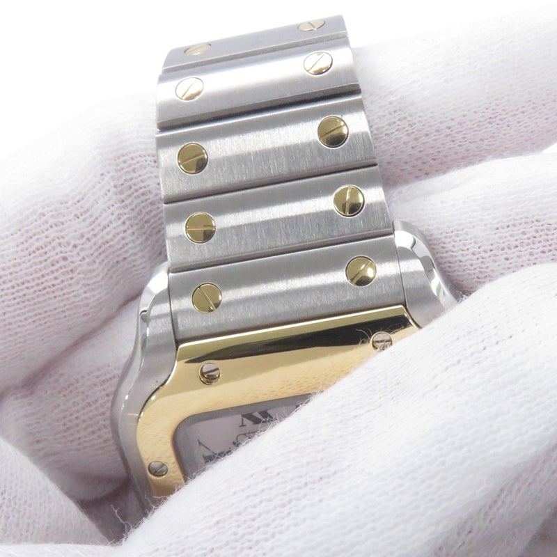 カルティエ サントス ドゥ カルティエ MM W2SA0016 Cartier 腕時計 オパライン文字盤