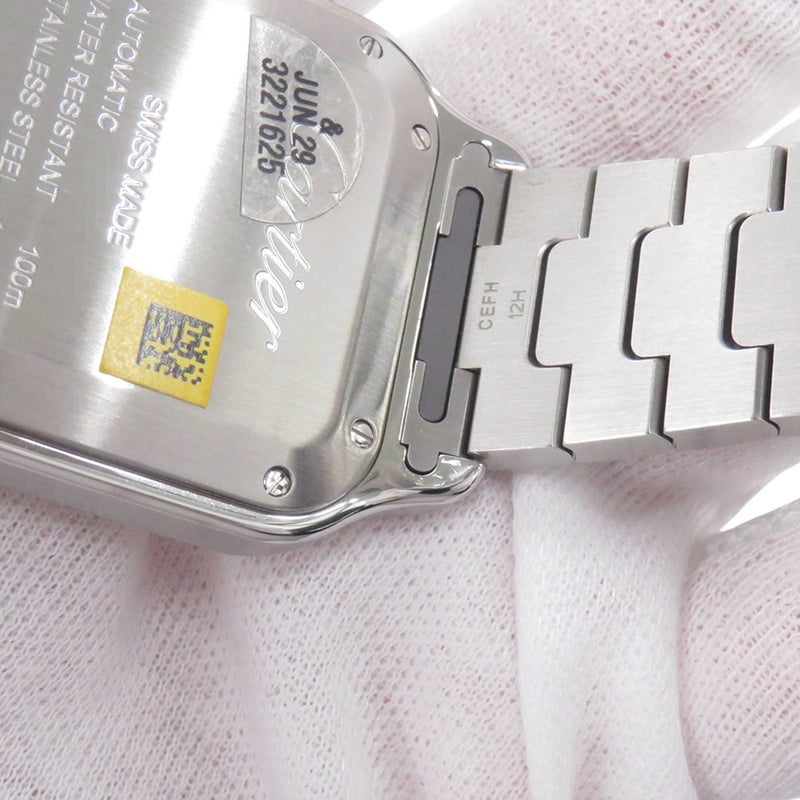 カルティエ サントス ドゥ カルティエ MM W2SA0016 Cartier 腕時計 オパライン文字盤