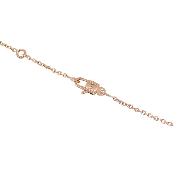 エルメス ネックレス アミュレット コンスタンス ダイヤモンド 1P 0.04ct K18PGピンクゴールド HERMES ジュエリー