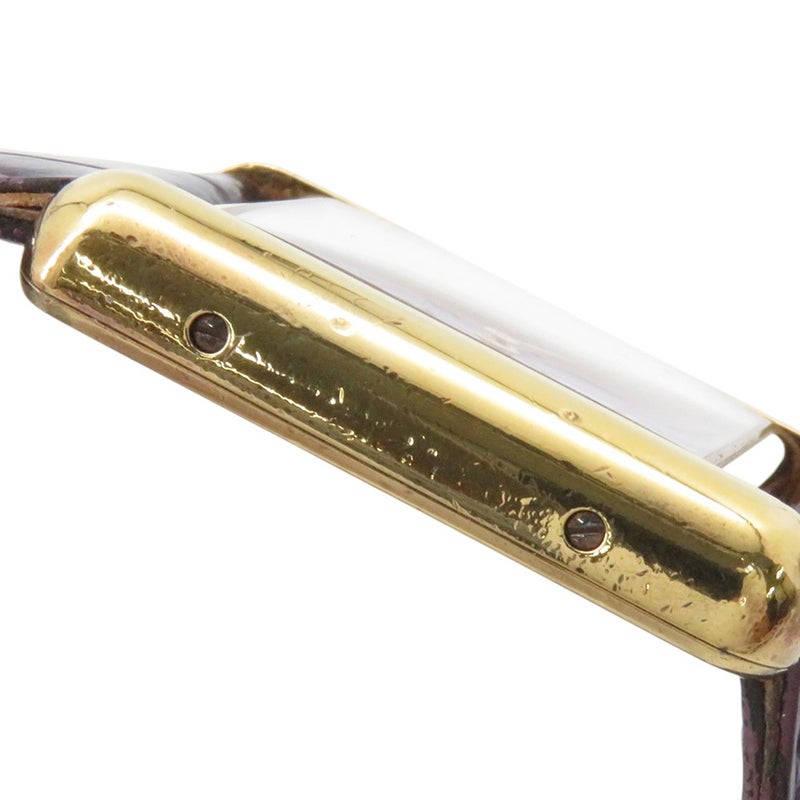カルティエ マスト タンク ヴェルメイユ 2003年クリスマス限定 SM W1017554 Cartier 腕時計 パープル文字盤