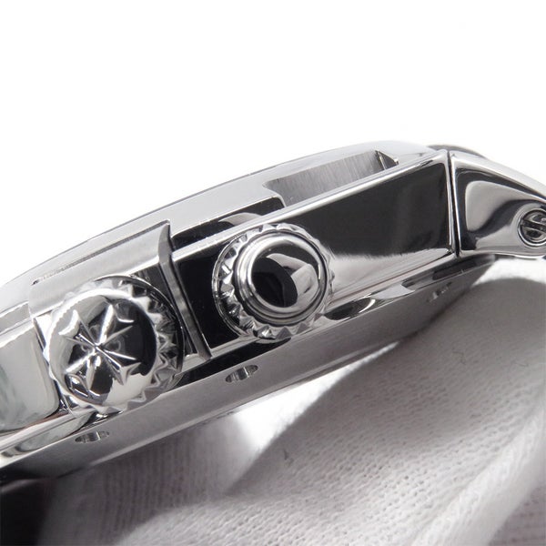 ヴァシュロンコンスタンタンオーヴァーシーズ デュアルタイム 47450/B01A VACHERON CONSTANTIN 腕時計 黒文字盤