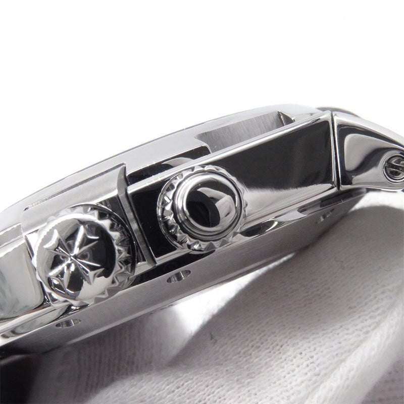 ヴァシュロンコンスタンタンオーヴァーシーズ デュアルタイム 47450/B01A VACHERON CONSTANTIN 腕時計 黒文字盤