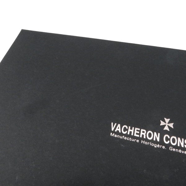 ヴァシュロンコンスタンタンオーヴァーシーズ デュアルタイム 47450/B01A VACHERON CONSTANTIN 腕時計 黒文字盤