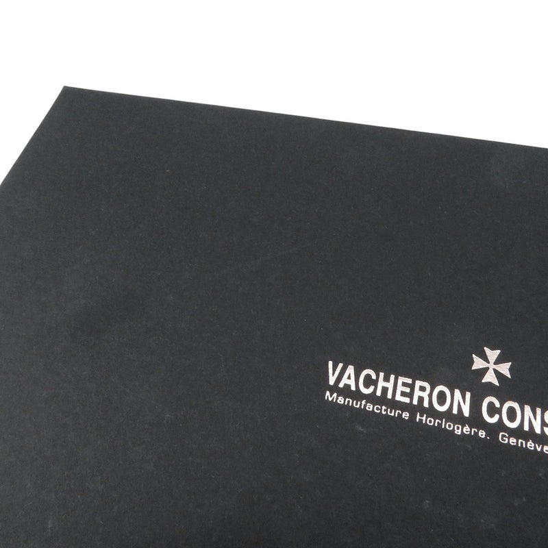 ヴァシュロンコンスタンタンオーヴァーシーズ デュアルタイム 47450/B01A VACHERON CONSTANTIN 腕時計 黒文字盤
