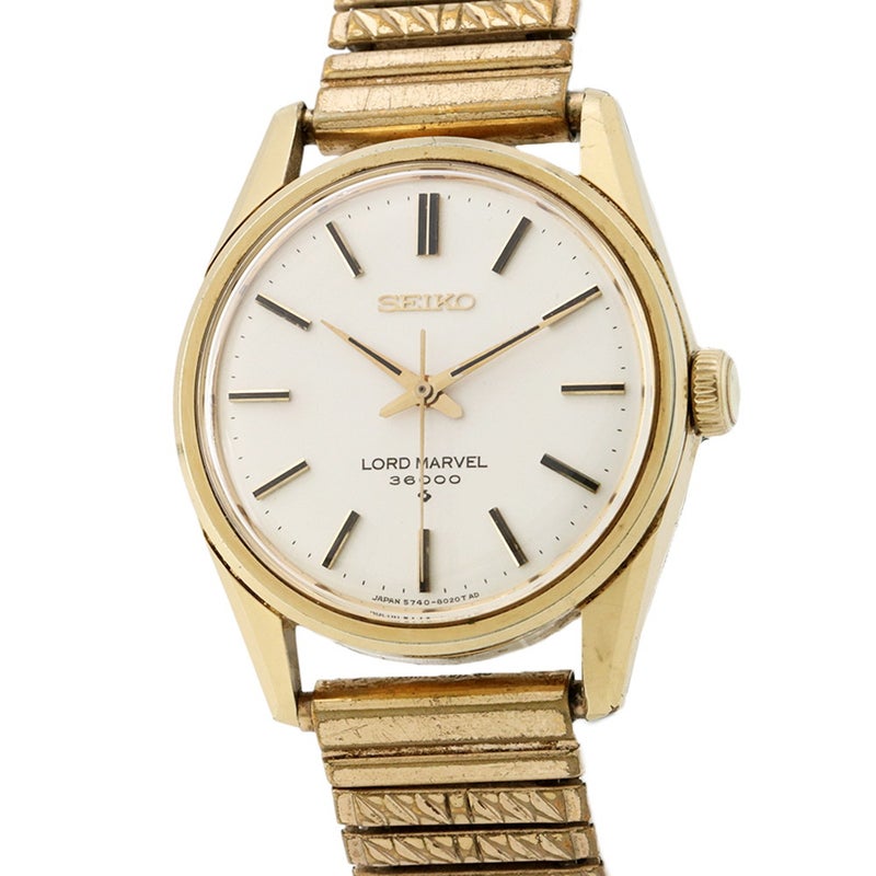 セイコー ロードマーベル36000 5740-8000 SEIKO 腕時計 シルバー文字盤
