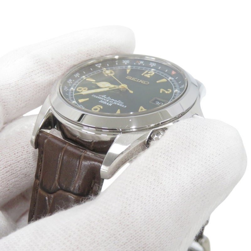 セイコー アルピニスト SARB017 SEIKO 腕時計 グリーン文字盤