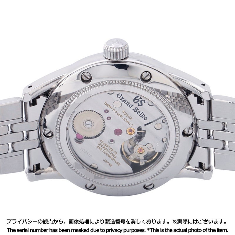 セイコー グランドセイコー メカニカル SBGW031 SEIKO 腕時計 アイボリー文字盤