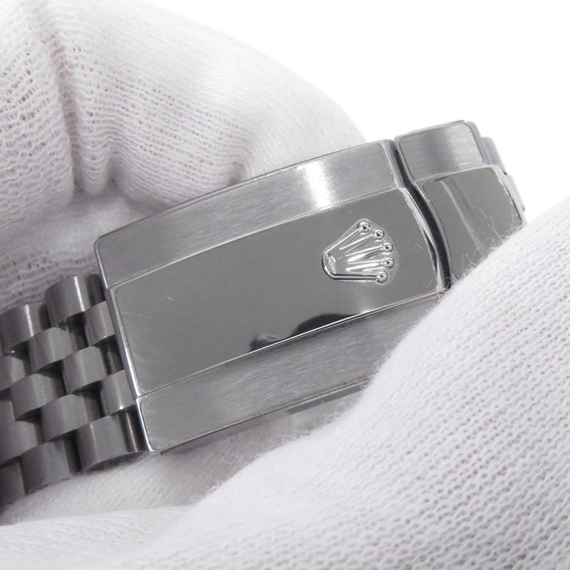 ロレックス デイトジャスト36 SS/K18WG ランダムシリアル ルーレット 126234 ROLEX 腕時計 スレート文字盤