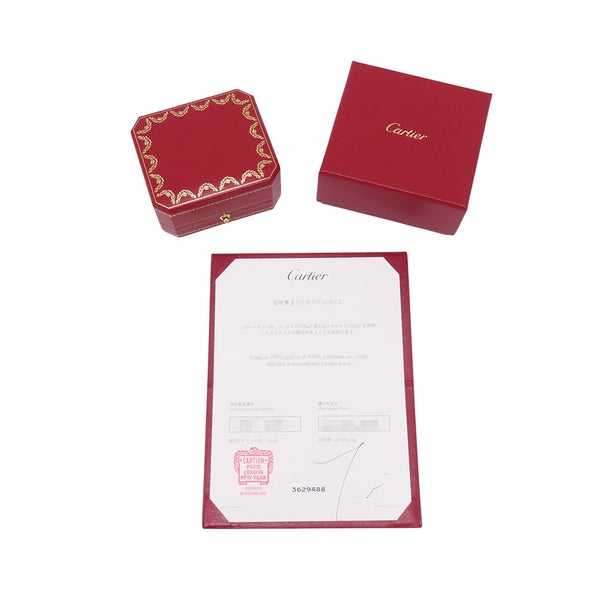 カルティエ ピアス クラッシュ ドゥ カルティエ フープ ミニモデル K18PGピンクゴールド B8301520 Cartier イヤリング