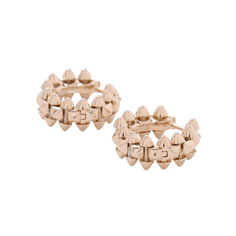 カルティエ ピアス クラッシュ ドゥ カルティエ フープ ミニモデル K18PGピンクゴールド B8301520 Cartier イヤリング