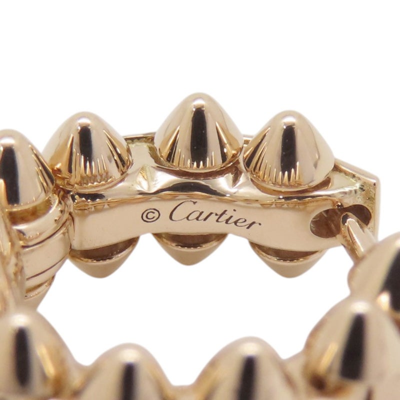 カルティエ ピアス クラッシュ ドゥ カルティエ フープ ミニモデル K18PGピンクゴールド B8301520 Cartier イヤリング