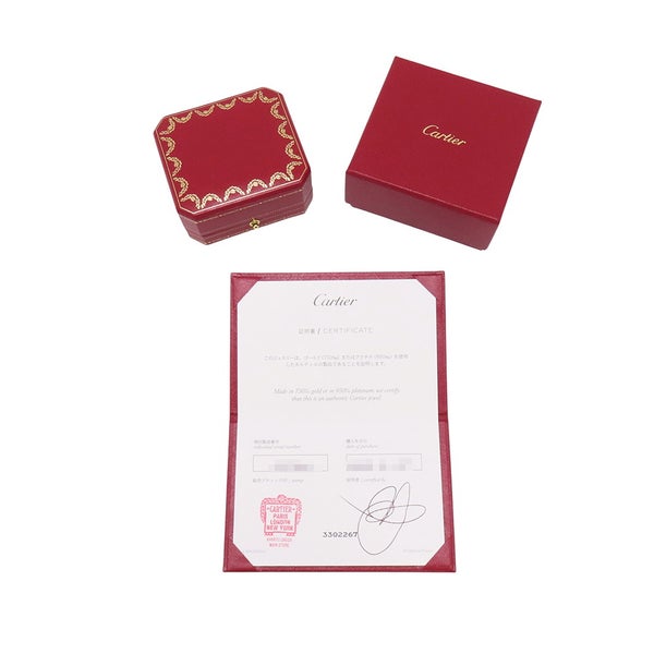 カルティエ ピアス クラッシュ ドゥ カルティエ フープ ミニモデル K18PGピンクゴールド B8301520 Cartier イヤリング