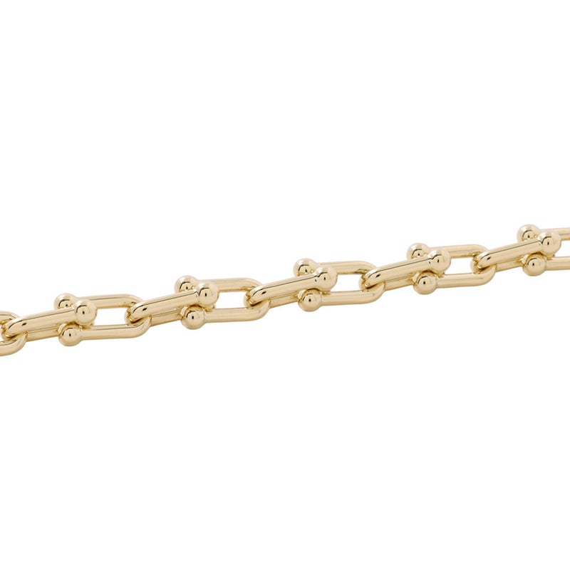 ティファニー ネックレス ハードウェア ミディアム リンク ネックレス K18YGイエローゴールド 70751119 Tiffany&Co. ジュエリー