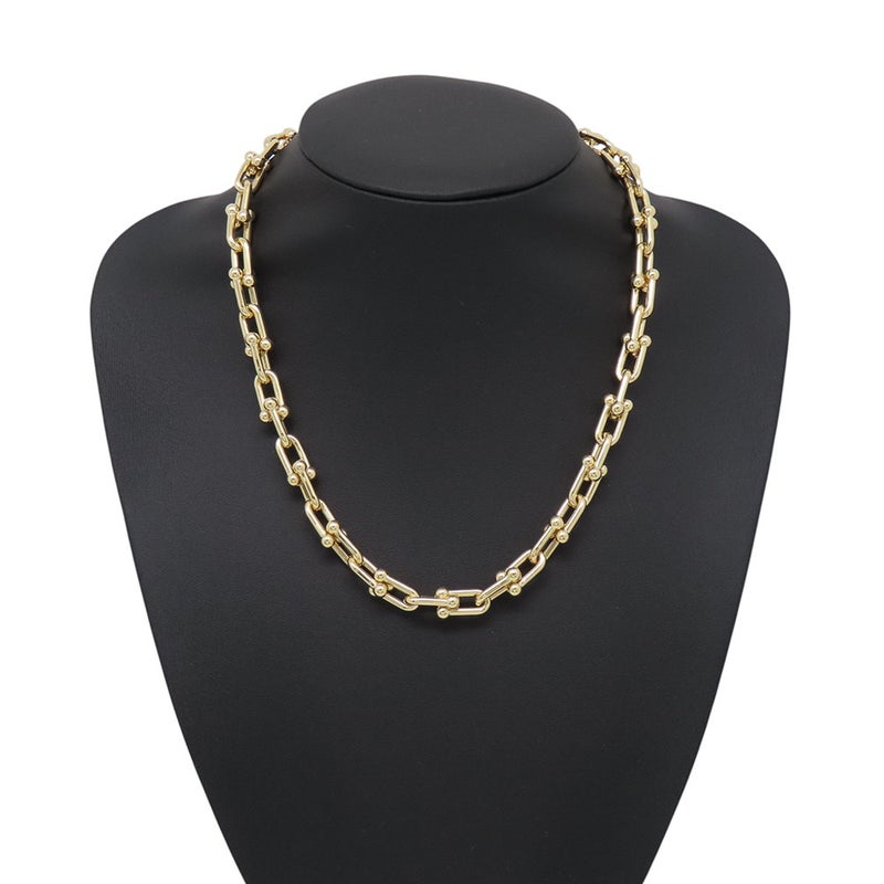 ティファニー ネックレス ハードウェア ミディアム リンク ネックレス K18YGイエローゴールド 70751119 Tiffany&Co. ジュエリー