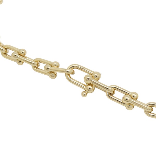 ティファニー ネックレス ハードウェア ミディアム リンク ネックレス K18YGイエローゴールド 70751119 Tiffany&Co. ジュエリー
