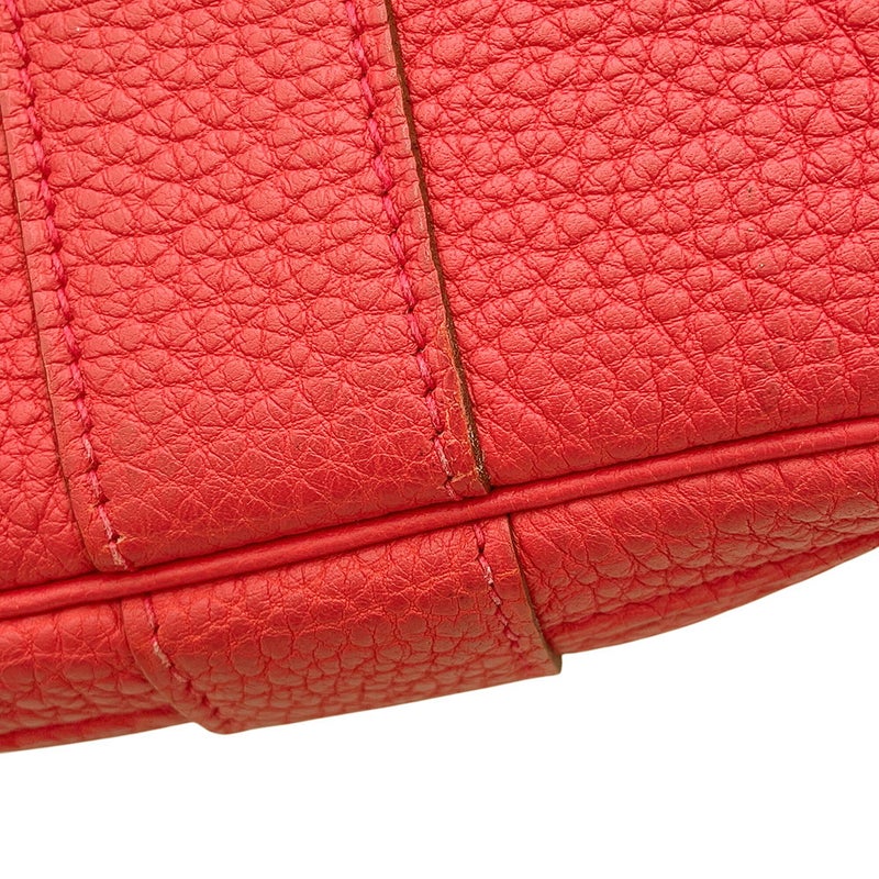 エルメス トートバッグ ガーデンパーティPM ブーゲンビリア/シルバー金具 ネゴンダ T刻印 HERMES Garden Party