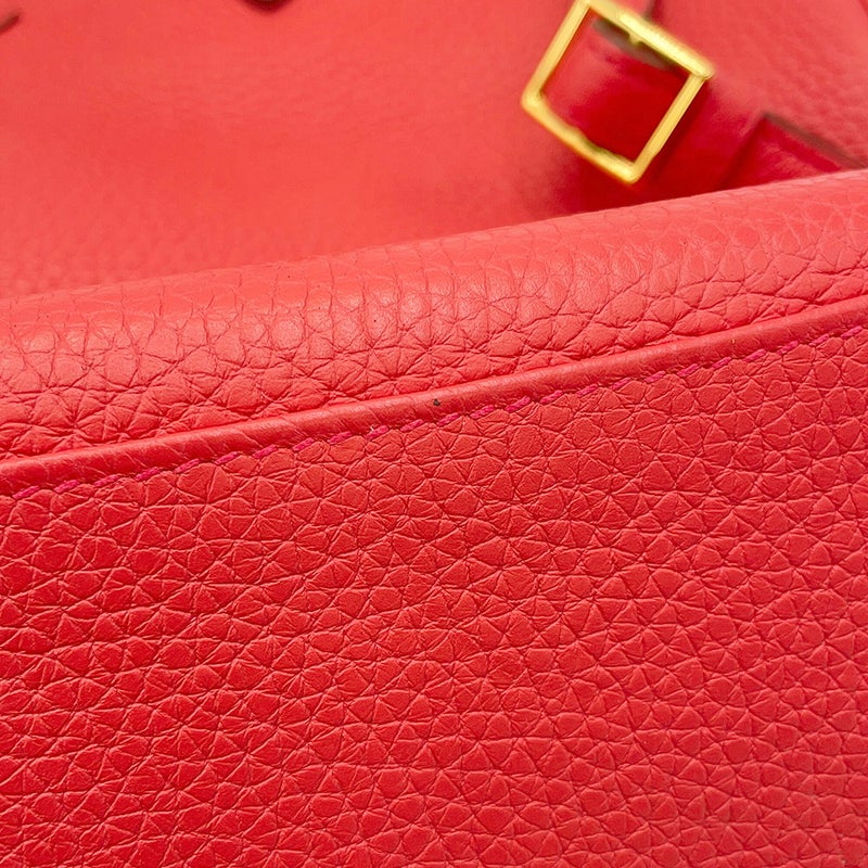 エルメス リュック ケリーアドPM ルージュピヴォワンヌ/ゴールド金具 トゴ D刻印 HERMES バッグ