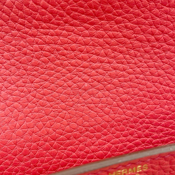 エルメス リュック ケリーアドPM ルージュピヴォワンヌ/ゴールド金具 トゴ D刻印 HERMES バッグ