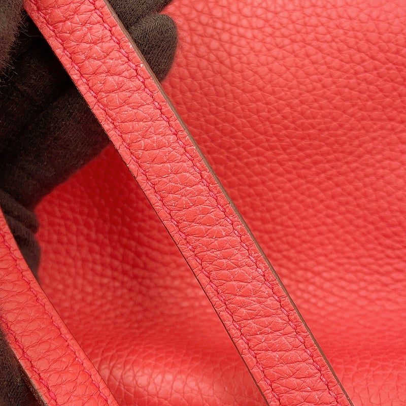 エルメス リュック ケリーアドPM ルージュピヴォワンヌ/ゴールド金具 トゴ D刻印 HERMES バッグ
