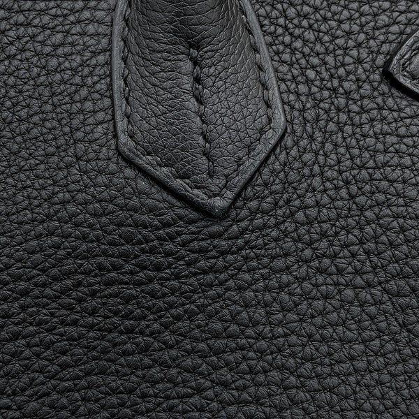 エルメス バーキン30 ブラック/ピンクゴールド金具 トゴ D刻印 HERMES Birkin ハンドバッグ 黒