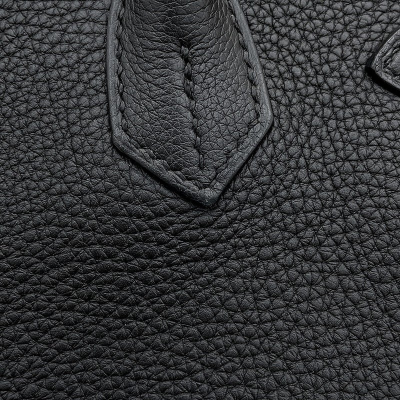 エルメス バーキン30 ブラック/ピンクゴールド金具 トゴ D刻印 HERMES Birkin ハンドバッグ 黒