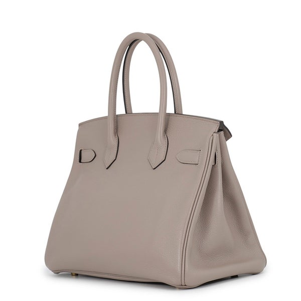 エルメス バーキン30 グリアスファルト/ゴールド金具 トゴ Y刻印 HERMES Birkin ハンドバッグ