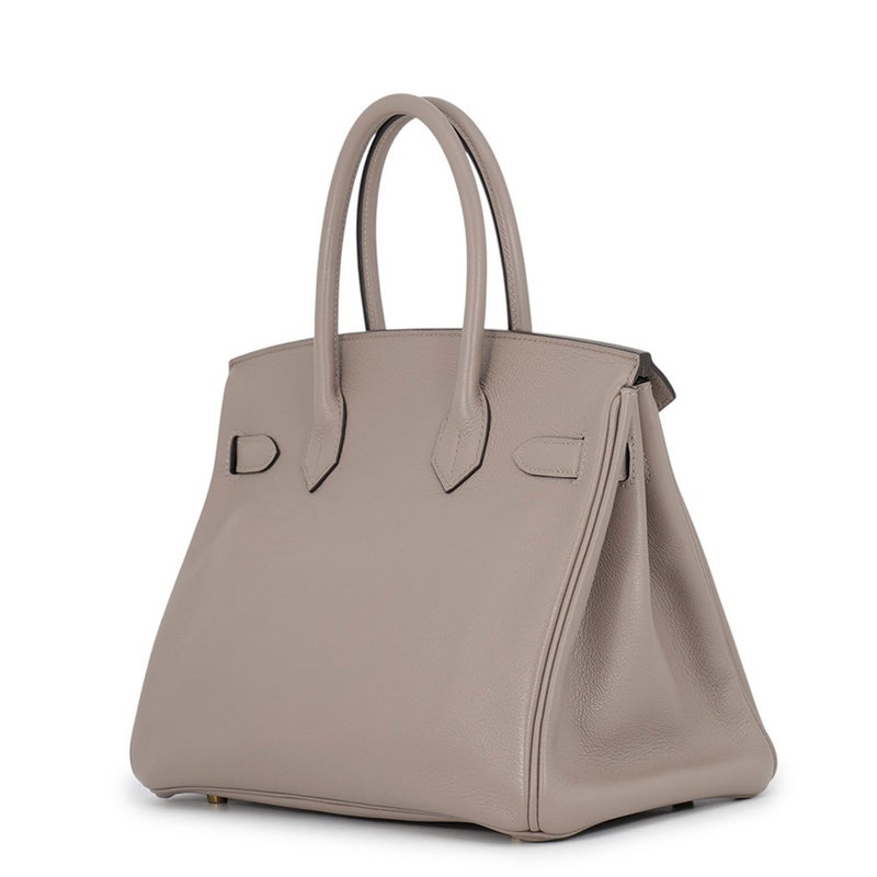 エルメス バーキン30 グリアスファルト/ゴールド金具 トゴ Y刻印 HERMES Birkin ハンドバッグ