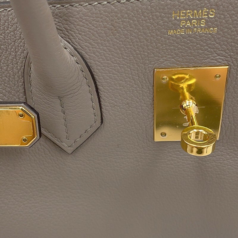 エルメス バーキン30 グリアスファルト/ゴールド金具 トゴ Y刻印 HERMES Birkin ハンドバッグ