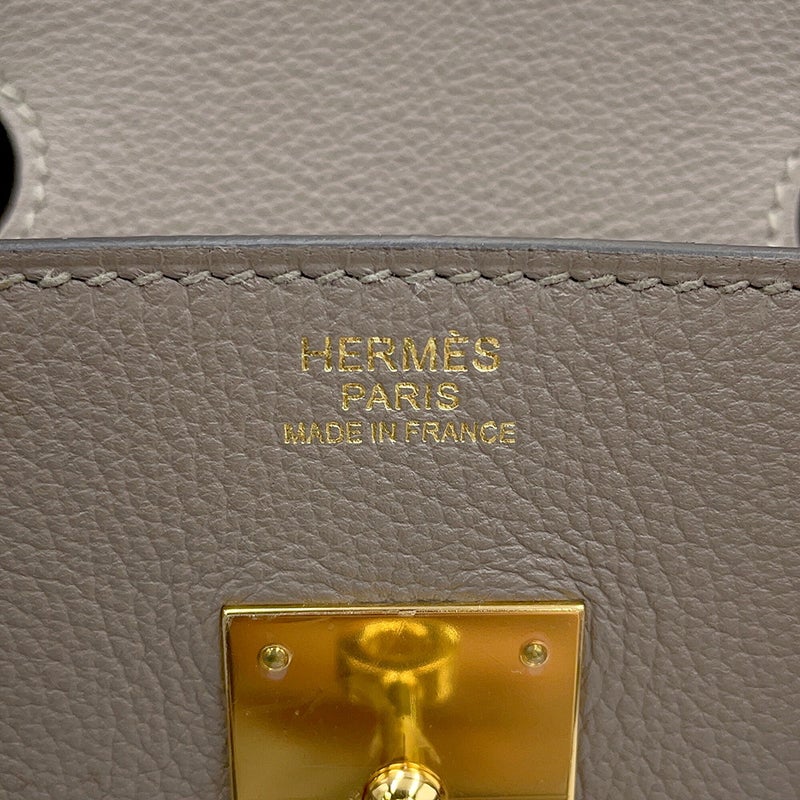エルメス バーキン30 グリアスファルト/ゴールド金具 トゴ Y刻印 HERMES Birkin ハンドバッグ