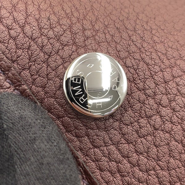 エルメス トートバッグ ガーデンパーティTPM ルージュセリエ/シルバー金具 ネゴンダ K刻印 HERMES Garden Party